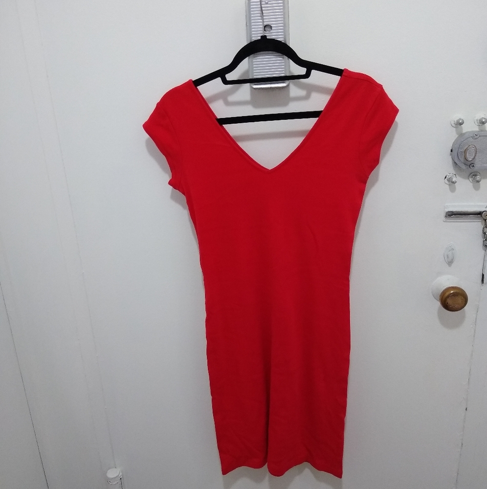 Red dress